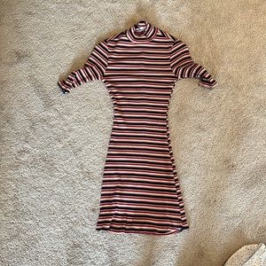 Reformation Stripe Sweater Dress